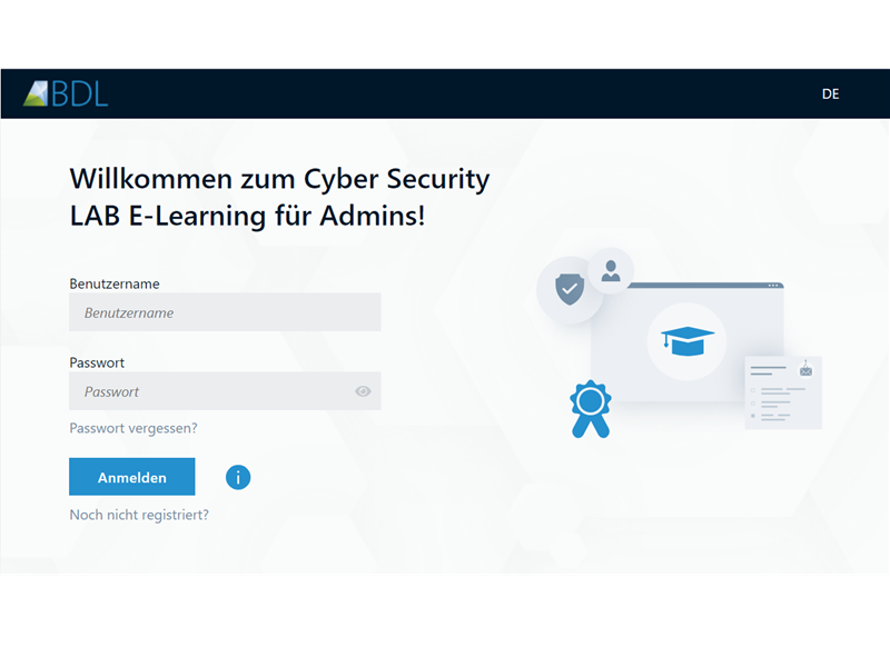 Cyber Security LAB E-Learning nach DVO 2019/1583 bzw. DVO 2015/1998
