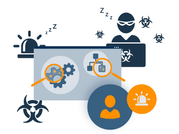 Illustration Threat Hunting und Compromise Assessment - Hackerspuren finden