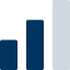 Icon Balkendiagramm Level 2,bar chart level 2