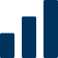 Icon Balkendiagramm Level 3,bar chart level 3