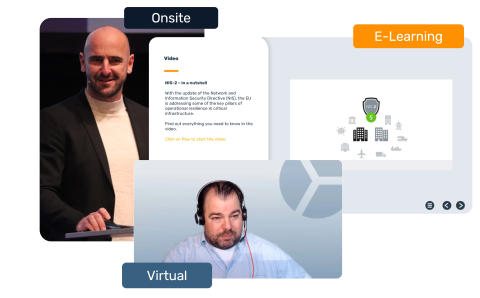 Inhalte NIS-2 Training executive management options onsite - elearning - virtual webinar