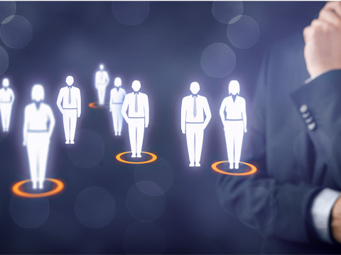 Bild, welches ein Team darstellt und Teamunterstützung