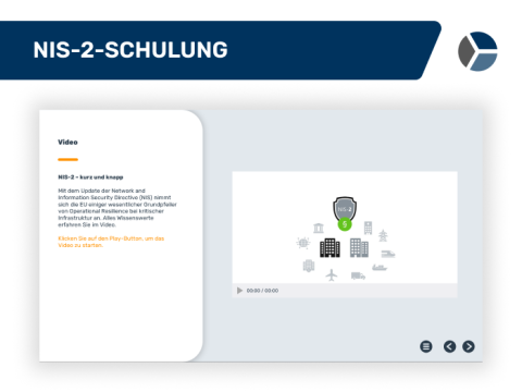 NIS-2 Schulung Teaser Grafik
