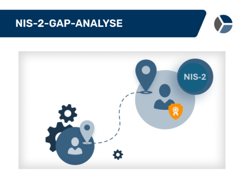 Illustration einer NIS-2-Gap-Analyse
