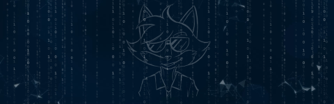 Matrix Banner mit Fuchsi